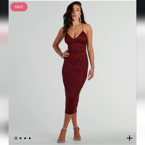 Lynn midi formal dress - Picture 1 of 8